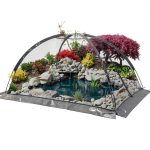 OKAYES Pond Net Dome Nylon Mesh Cover 13x17ft Garden-0