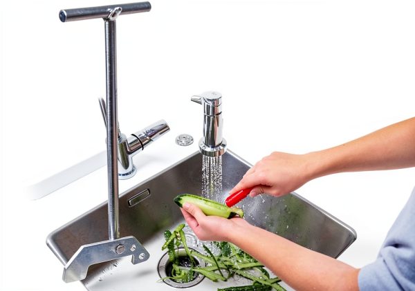 Garbage Disposal Wrench Kujunpao Silver Steel-4