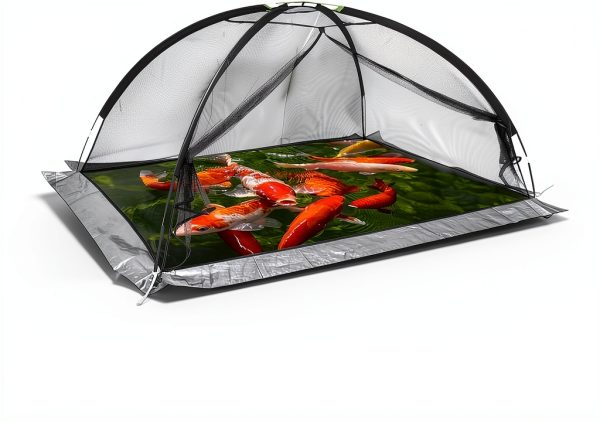 OKAYES Pond Net Dome Nylon Mesh Cover 13x17ft Garden-4