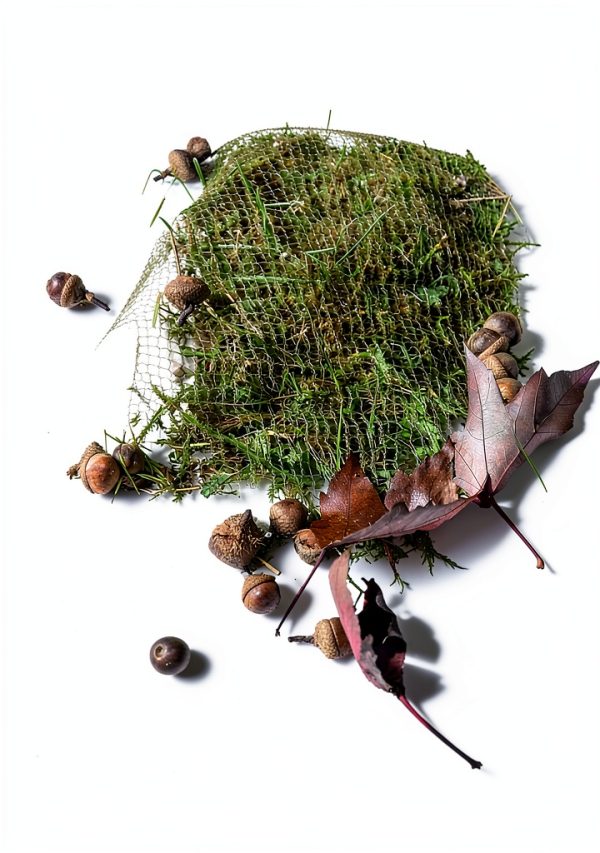 No Rake Net HDPE Leaf Collection Reusable Lawn Netting-2