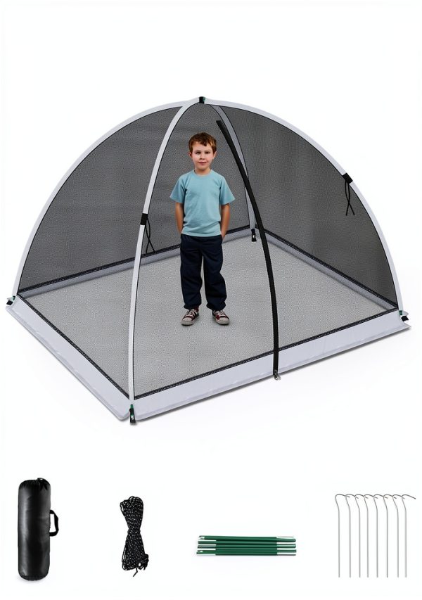 Pond Netting PACETAP Dome HDPE Protects Fish from Herons-1