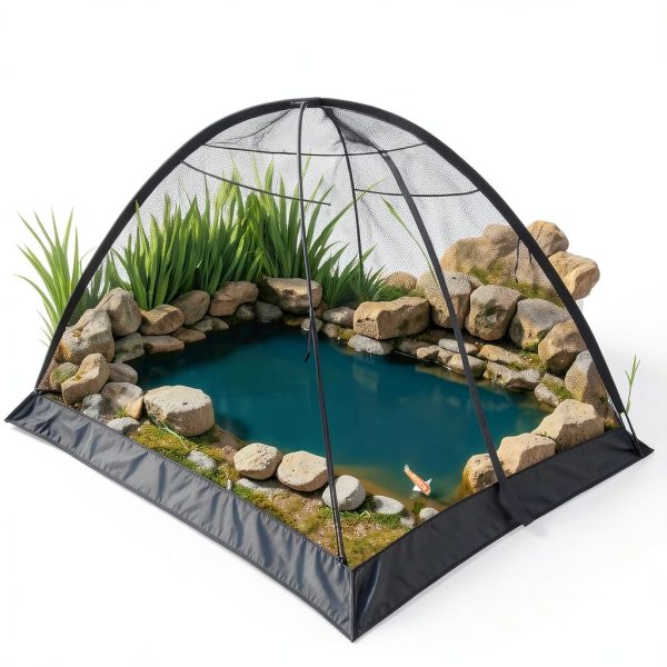 Yoojahow Pond Net Dome Nylon Cover Garden Protection-5