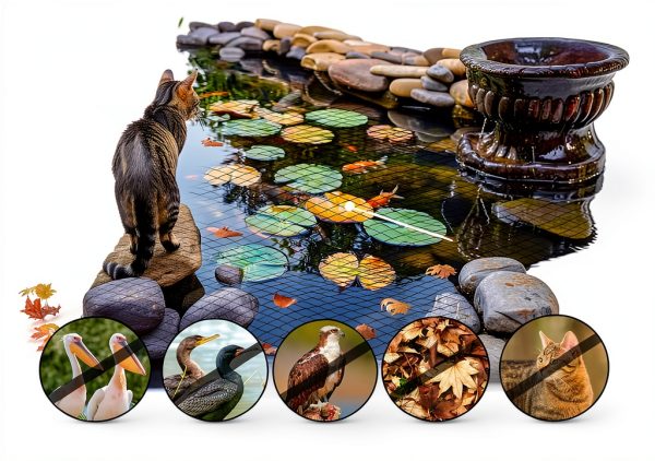 MAQIHAN HDPE Pond Netting Heavy Duty Fish Protection-4
