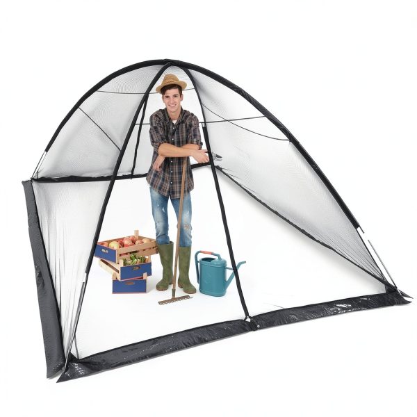 DEERFAMY Pond Netting Polyester Dome Cover Easy Access-1