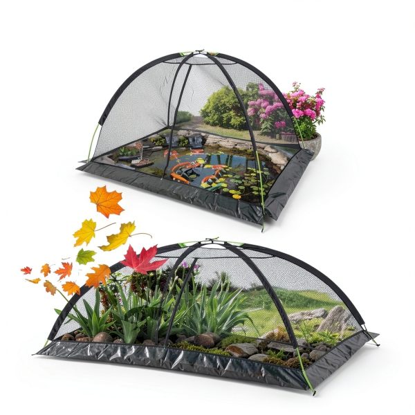 Kapler Pond Netting Dome Nylon Cover Garden Protection-3