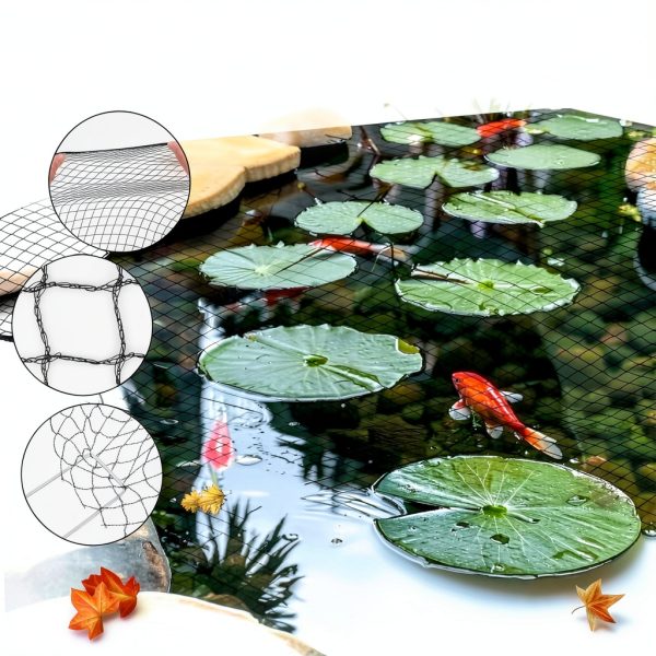 MAQIHAN HDPE Pond Netting Heavy Duty Fish Protection-2