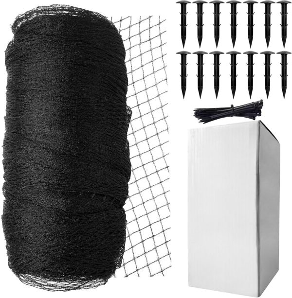 Black Polyethylene Pond Netting for Garden Protection-0