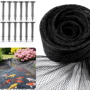 Alloxity Pond Netting HDPE Black Predator Protection-0