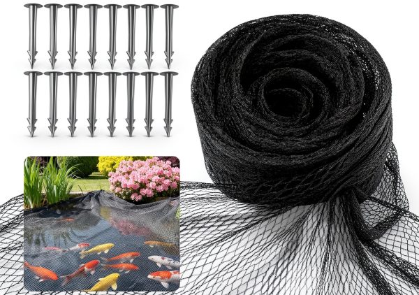 Alloxity Pond Netting HDPE Black Predator Protection-0