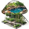 DEERFAMY Pond Netting Polyester Dome Cover Easy Access-7