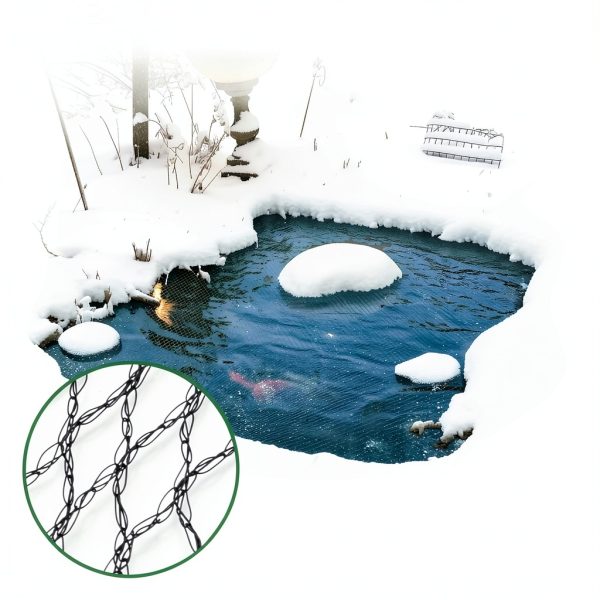 Alloxity Pond Netting HDPE Black Predator Protection-5