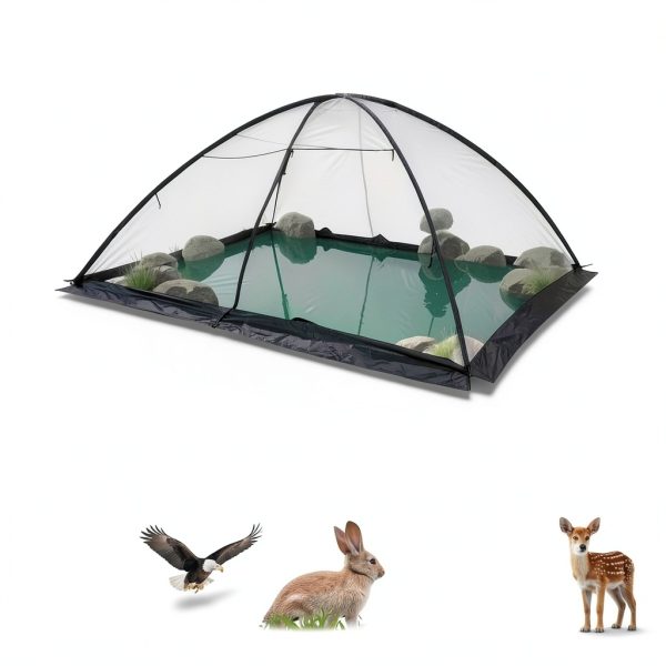 Yoojahow Pond Net Dome Nylon Cover Garden Protection-4