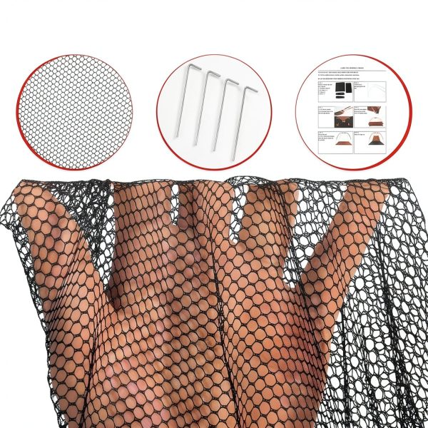 Kapler Pond Netting Dome Nylon Cover Garden Protection-5
