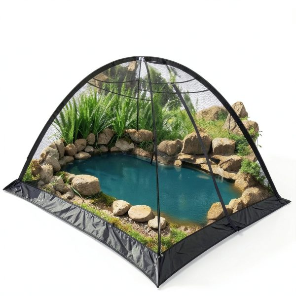 Yoojahow Pond Net Dome Nylon Cover Garden Protection-0