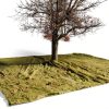 No Rake Net HDPE Leaf Collection Reusable Lawn Netting-5