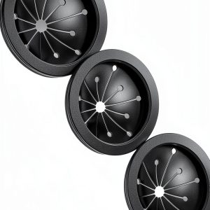 Topspeeder 3-1/8 In Black Compact Garbage Disposal Splash-0
