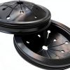 Topspeeder 3-1/8 In Black Compact Garbage Disposal Splash-3