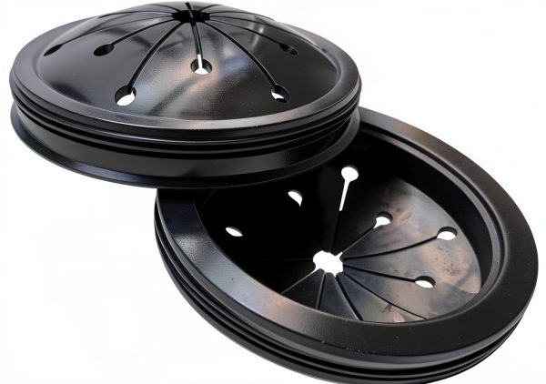 Topspeeder 3-1/8 In Black Compact Garbage Disposal Splash-3