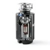 Moen 0.5 HP Compact Garbage Disposal for Kitchen Sink-1