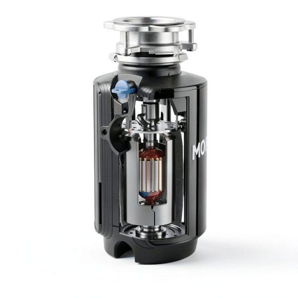 Moen 0.5 HP Compact Garbage Disposal for Kitchen Sink-1