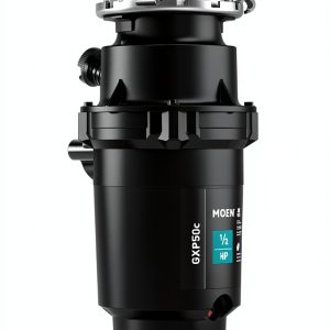 Moen 0.5 HP Compact Garbage Disposal for Kitchen Sink-0