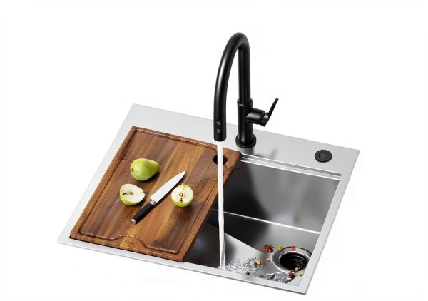 Kraus Brushed Brass Air Switch Button-3