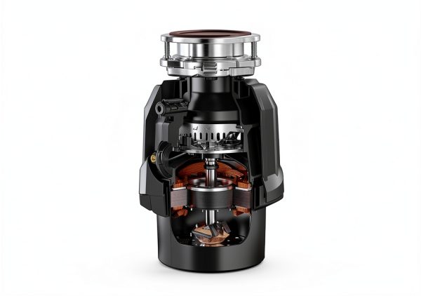 InSinkErator Power 1HP Garbage Disposal Black Compact-1