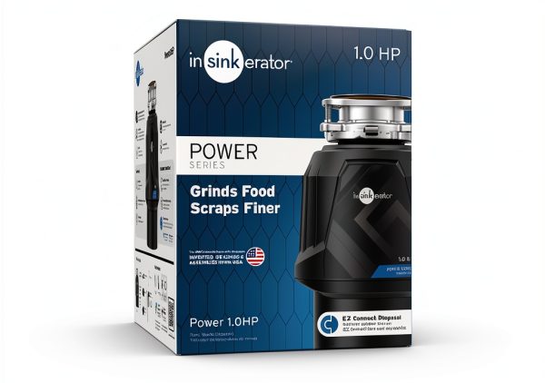 InSinkErator Power 1HP Garbage Disposal Black Compact-10