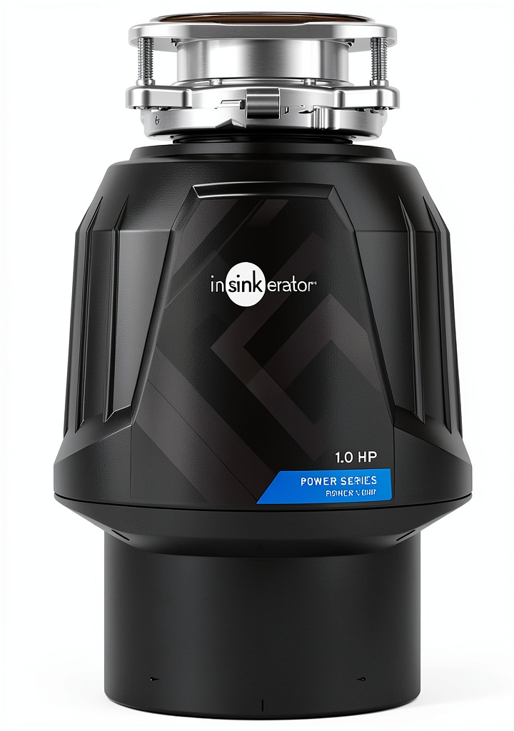 InSinkErator Power 1HP installed under a kitchen sink