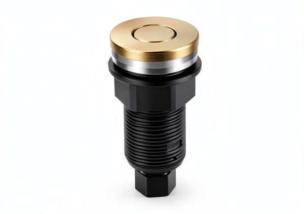 Kraus Brushed Brass Air Switch Button-2