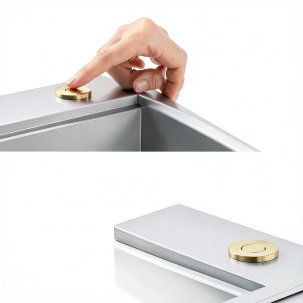 Kraus Brushed Brass Air Switch Button-4