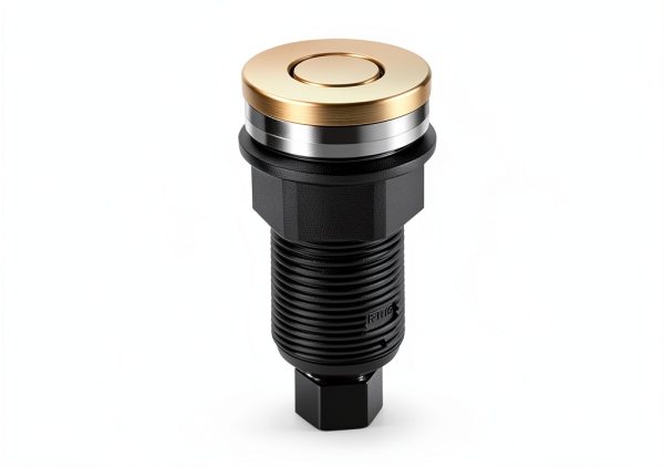 Kraus Brushed Brass Air Switch Button-5