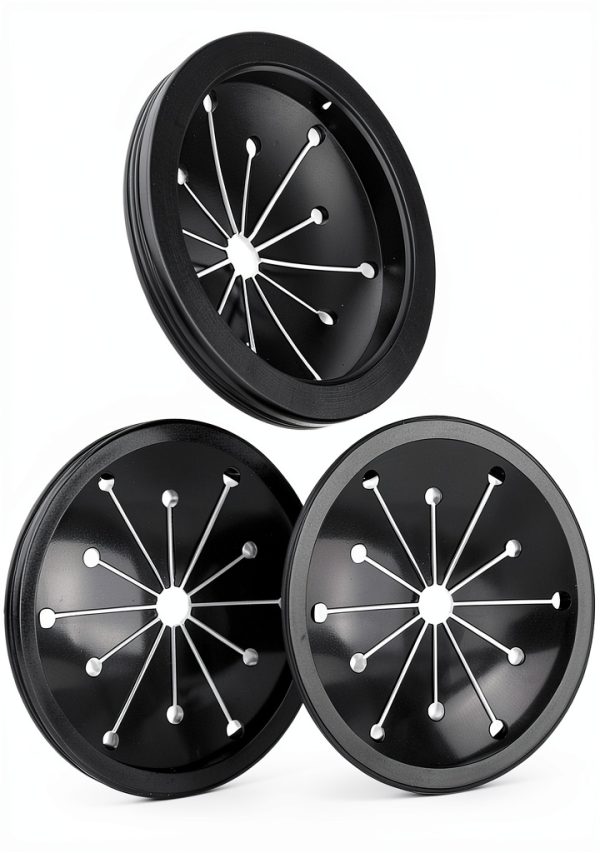 Topspeeder 3-1/8 In Black Compact Garbage Disposal Splash-5