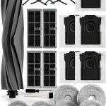 Yivy Replacement Parts for Dreame X40 Ultra – 22‑Piece Brush & Filter-0