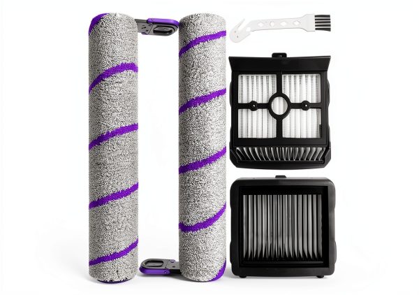 Brush Rollers & Filters Kit Rinakou Narwal S20 Pro – 2 HEPA Filters &-0