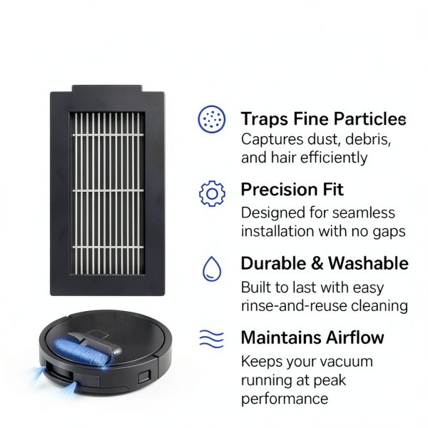 T50 Replacement Parts JJ Neumann Vacuum Kit for ECOVACS DEEBOT-3