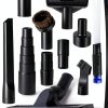 Seovmri Universal Vacuum Attachment 12Pcs Wet/Dry Shop Vac Kit-0