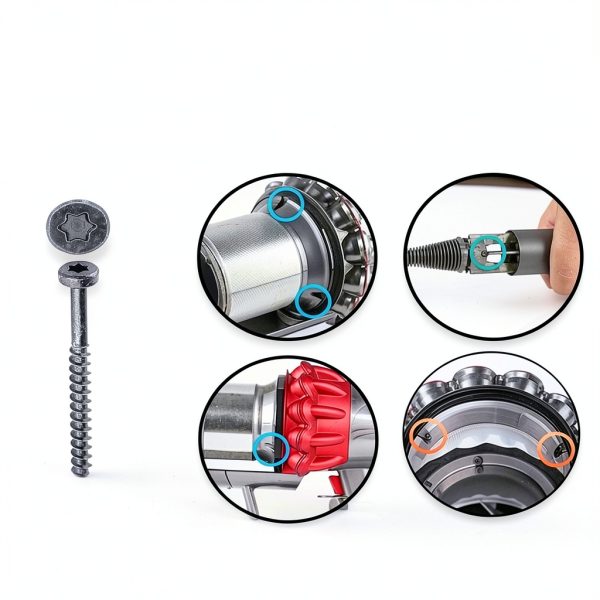 Screws for Dyson V6-V11 Power Pack Frexusuent 18 Piece Alloy Set-3